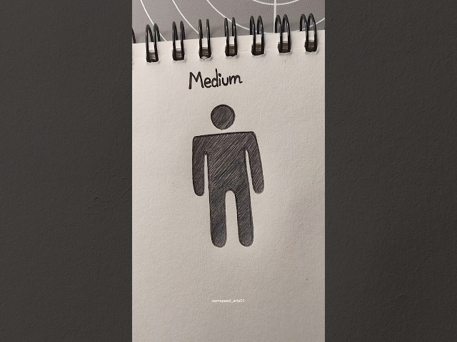 Drawing stickman bodies from easy to hard #drawing #art #howtodraw #stickman #tutorial