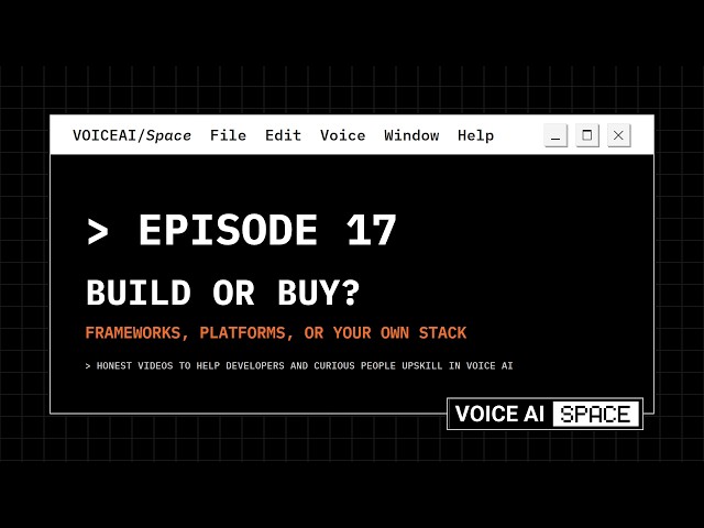 Build or Buy a Voice AI Agent? Frameworks vs Platforms (2026)
