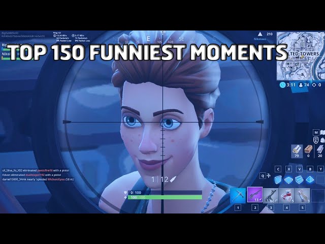 Fornite Top 150 Funniest & Epic Moments (Fortnite Battle Royale Funny Moments)