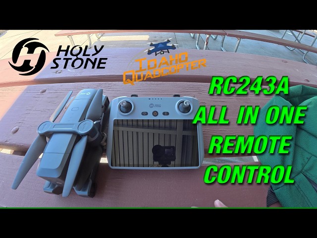 Introducing the Holy Stone RC243A all in one Remote Controller