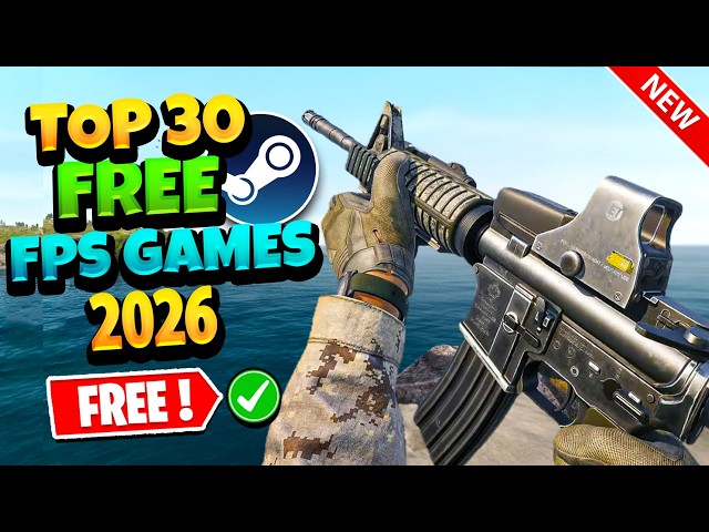 TOP 30 FREE FPS Games to Play in Early 2026🔥 (Online/ Multiplayer)