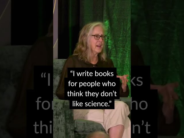 Mary Roach on Making Science Interesting