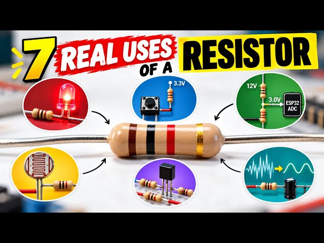 7 Practical Uses of Resistor in Electronics(Part 1)