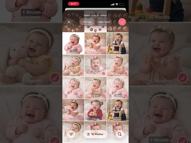 Baby YEAR Frame : BabyReel App