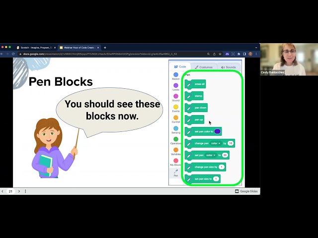 CodeHS Hour of Code: Design a Drawing App with Scratch
