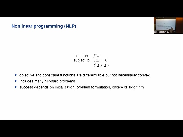 Daniel Cederberg — Disciplined Nonlinear Programming