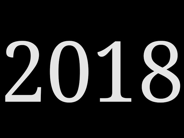 let's get this 2018