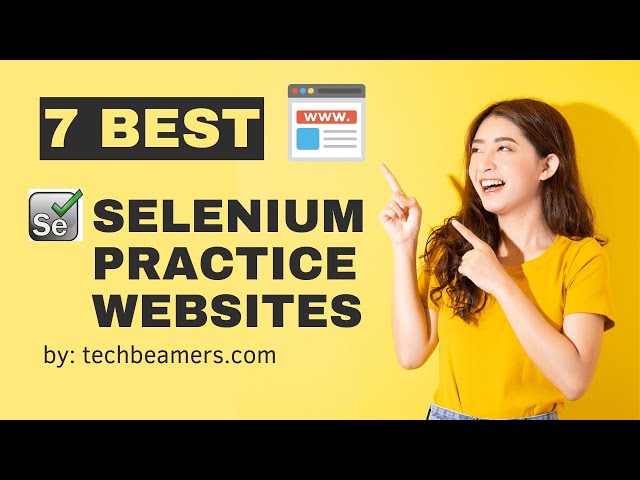 Best Selenium Practice Websites for Test Automation