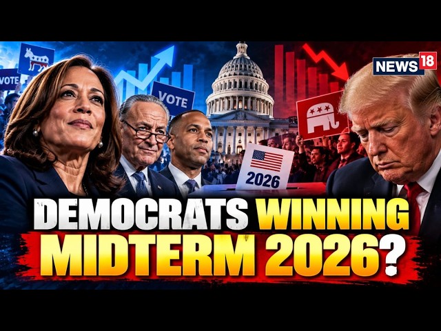 U.S. Midterms 2026 LIVE: Democrats Lead In Polls | Georgia, Michigan, North Carolina In Focus | N18G