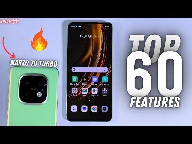 Realme Narzo 70 Turbo TIPS, TRICKS & HIDDEN FEATURES!!!