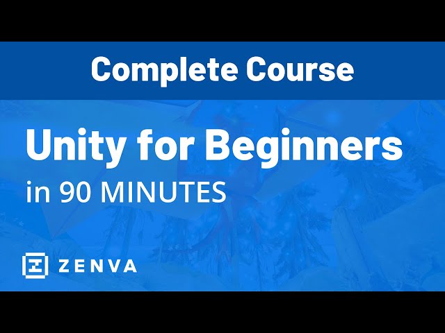 COMPLETE COURSE - Unity for Beginners in 90 MINUTES