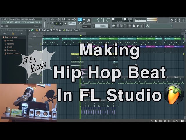 Making Hip Hop Beat in FL Studio - Gansomi