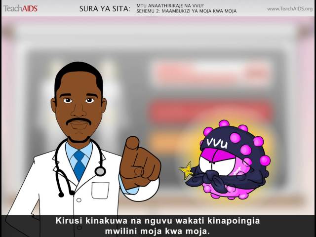 TeachAids (Swahili) HIV Prevention Tutorial