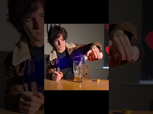 Leon Kennedy's Alcoholism.. #leonkennedy #residentevil #alcohol
