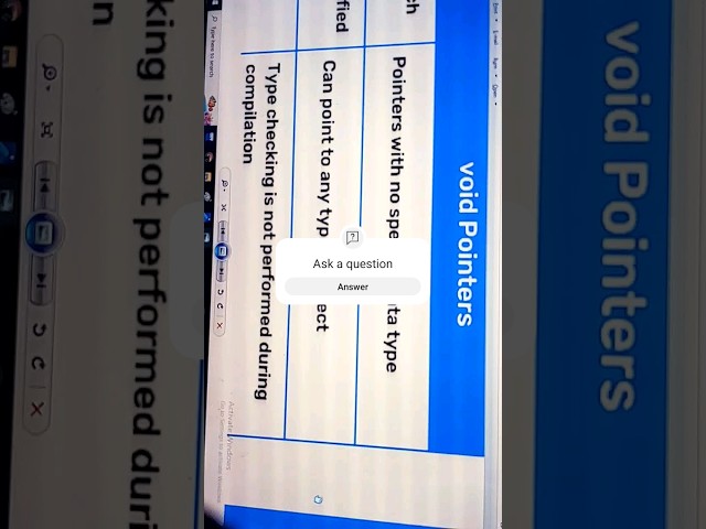 void pointer in c