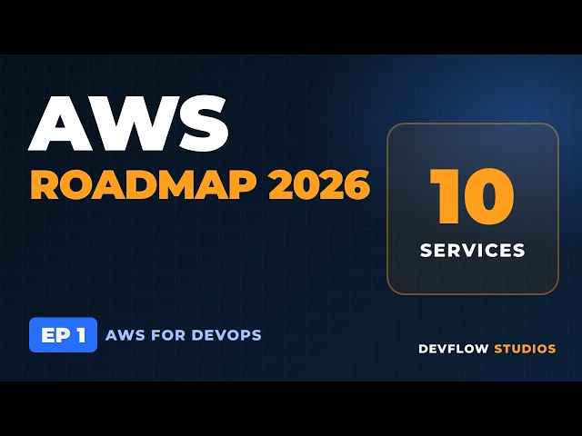 AWS for DevOps Roadmap 2026: The Only 10 Services You Need (Beginner Guide)