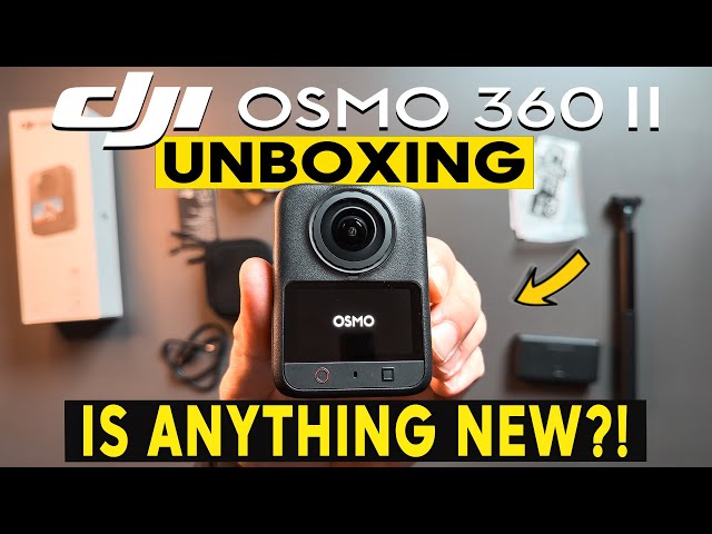 DJI Osmo 360 II UNBOXING - WATCH BEFORE YOU BUY