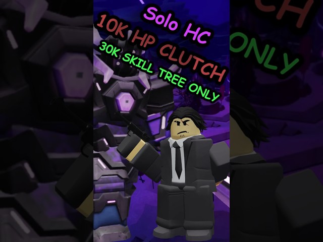 VOID REAVER CLUTCHED WITH 10K HP LEFT | Tower Defense Simulator  #roblox #towerdefense #tds