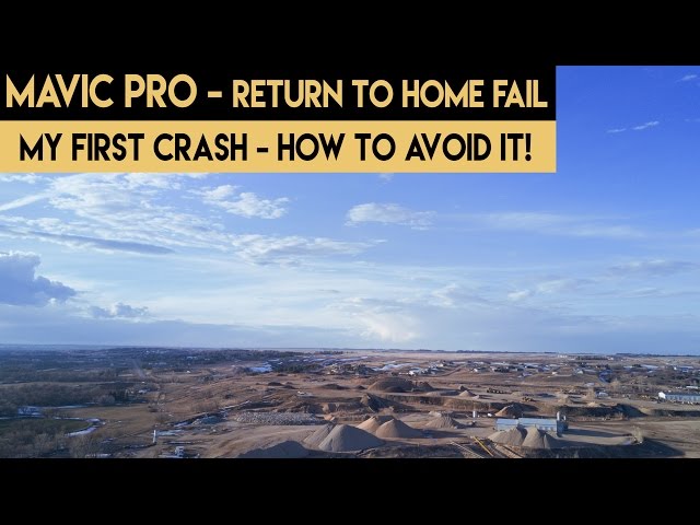 Mavic Pro Crash - Don't Be Stupid!