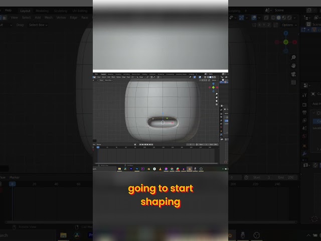 Blender Mouth Tutorial  Sculpting Emotions With Edge Loops #modeling #3dart