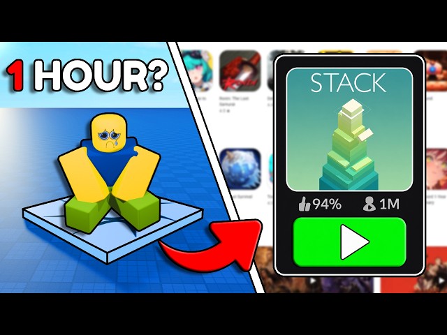 I Gave AI 1 Hour to Recreate a Viral Game on Roblox
