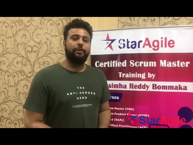Niraj's Journey to CSM Certification: A Learning Success Story