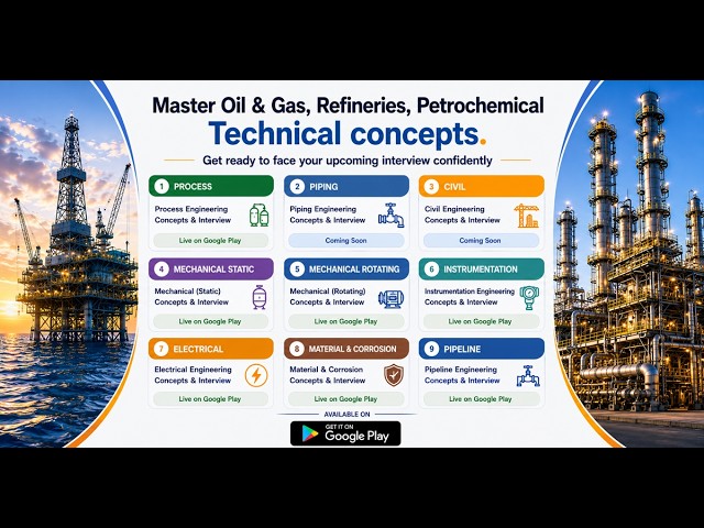 Your Oil & Gas App | From Concepts to Interviews | Your Long Term Career Partner