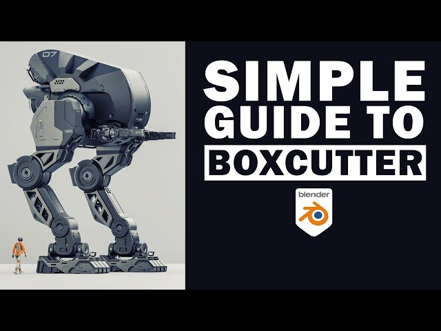 An Extremely Simple Guide to Boxcutter in Blender (In 20 Minutes)