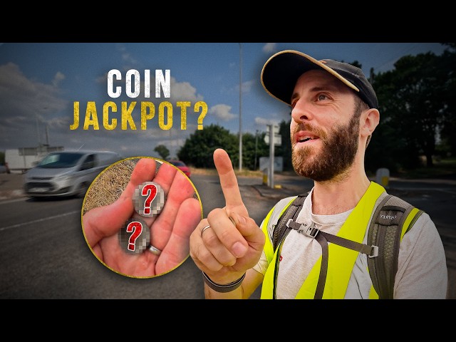 I discover a baffling haul of foreign coins and sleep in a questionable spot [COIN SURVIVAL #2]