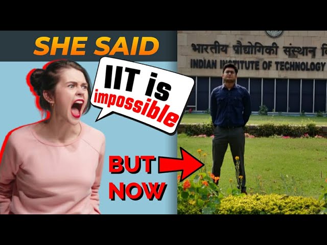 She said, "IIT is impossible!" | Who had the last laugh? @realnishantjindal