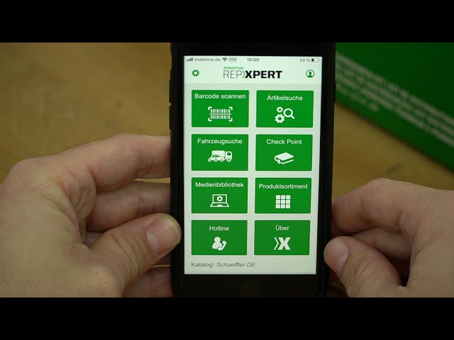 Schaeffler repXpert Mobile App deutsch