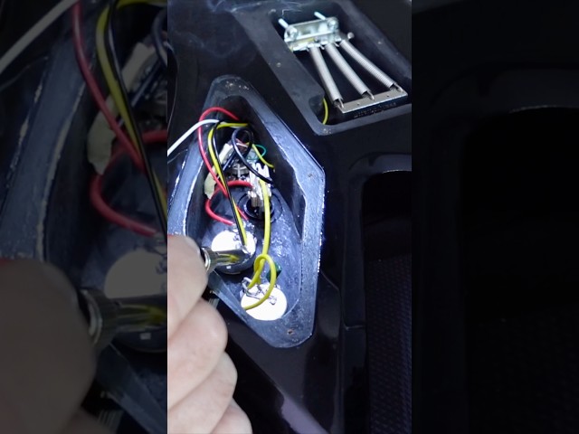 First Pickup Swap Firefly Guitar #shorts #fireflyguitars #diyguitar