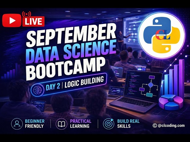 September Data Science Bootcamp Day 2: Logic Building with Python