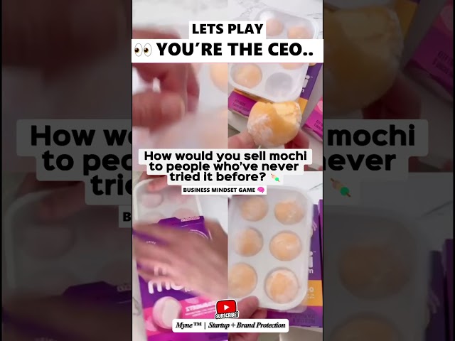 Entrepreneur BUSINESS Challenge: Sell a Product People Have Never Tried? 👀 | MYNE™ #business #game