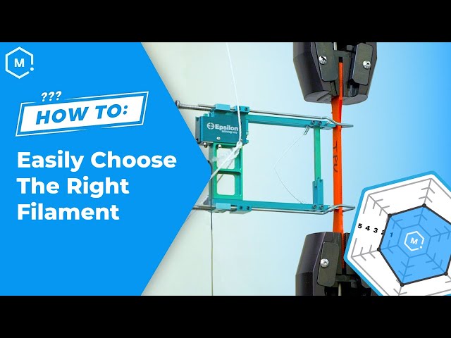 How To Easily Choose The Right 3D Printing Filament - Material Properties Radar Graphs