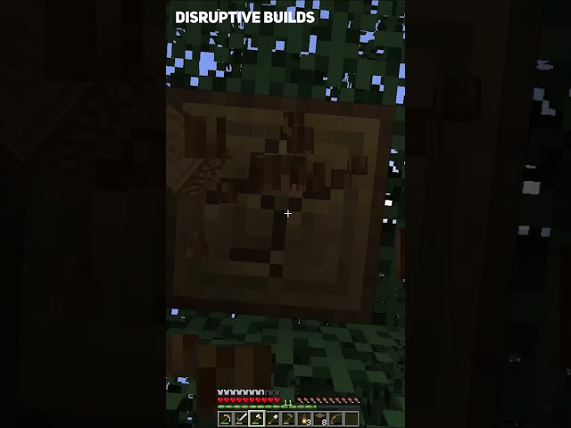 I was destroying the tree...