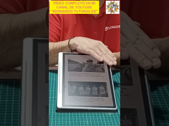 E-book reader #short #bernardotutoriales #androidtablet #ebook #ipad #display #screen #techno
