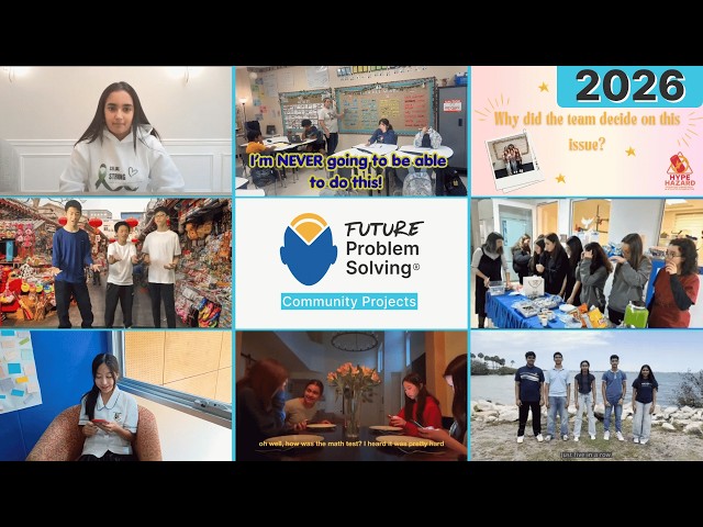 Community Projects 2026: WORLD FINALS SHOWCASE