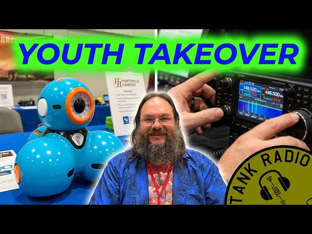 Youth Lounge at Huntsville Hamfest: Ham Radio, STEM & Robotics for Kids Since 2010