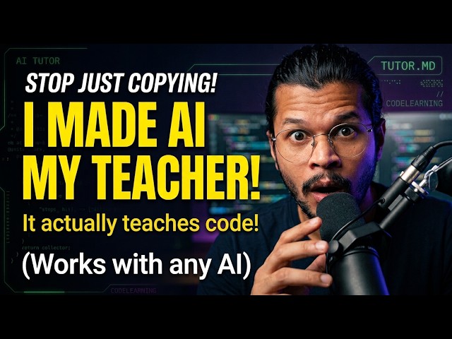How to Use AI to Learn Coding SO fast it feels cheating