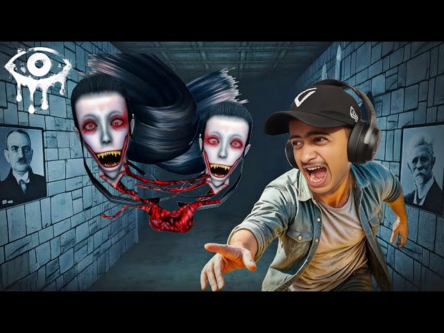 She will Follow you everywhere 😱 || Eyes the horror game 