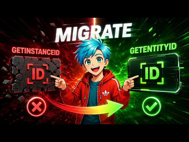 GetInstanceID is obsolete ERROR HOW TO FIX IT EASILY!