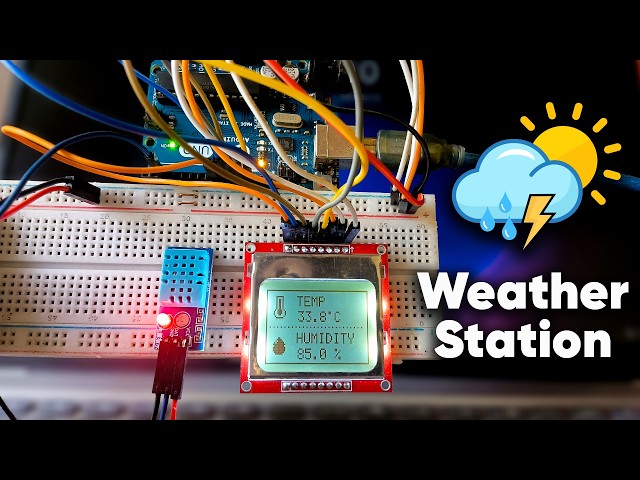 Arduino Weather Station Using DHT11 Sensor