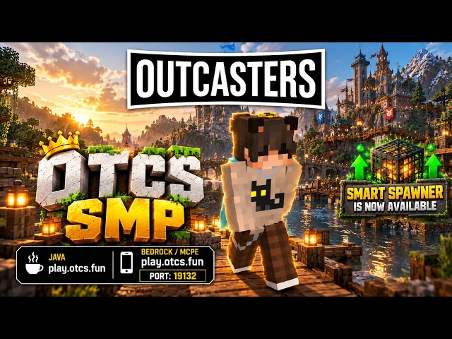 🔴 Chasing Baltop in OTCS SMP Live | Public SMP 24/7 Java + Bedrock !ip #minecraft #shorts