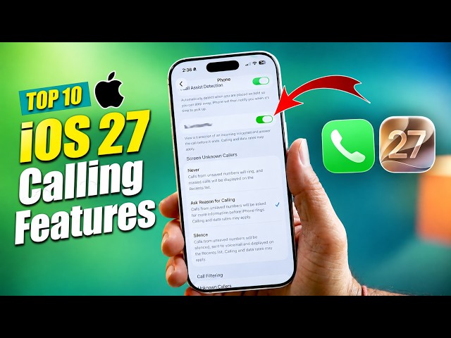 iOS 27 Hidden Calling Features You Must Try! 📞