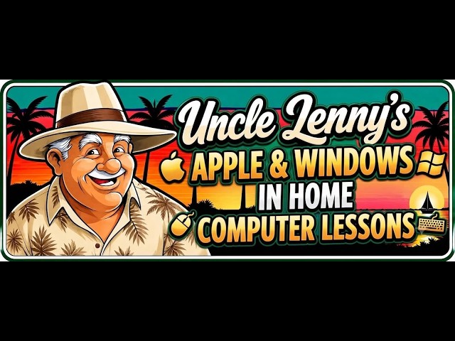 Uncle Lenny Says SWFL in home basic computer lessons.