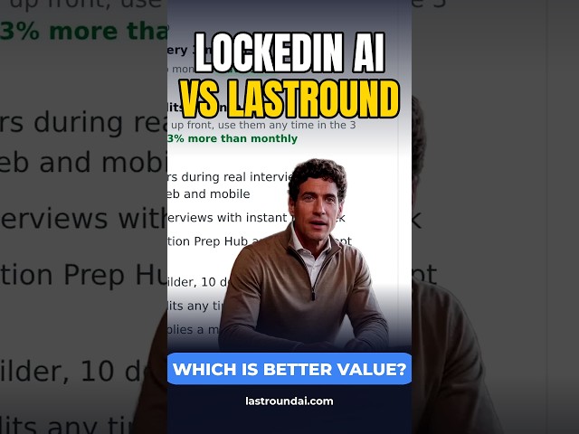 LockedIn AI vs LastRound AI: Which Is Better Value?