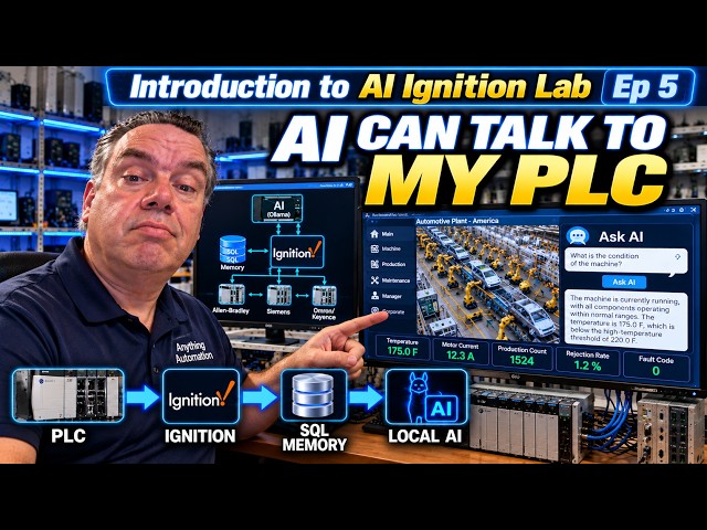Introduction to AI Ignition Lab Ep 5 AI Can Talk To My PLC