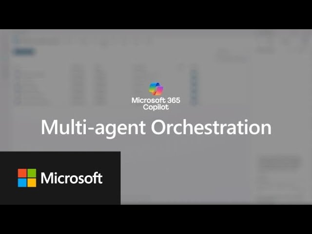 Multi-agent orchestration