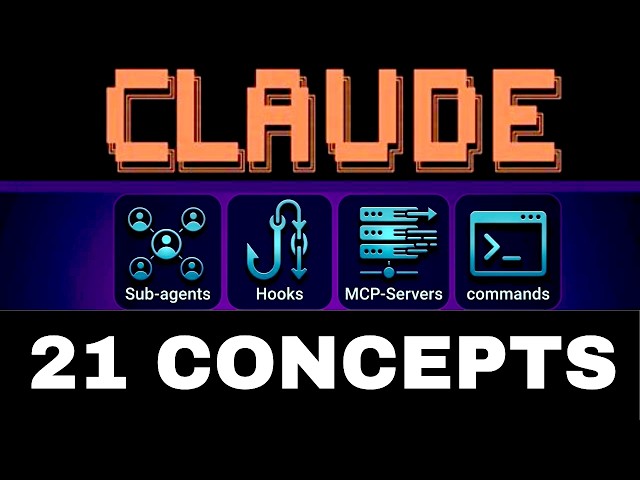 21 Claude Code Concepts In 25 Minutes!
